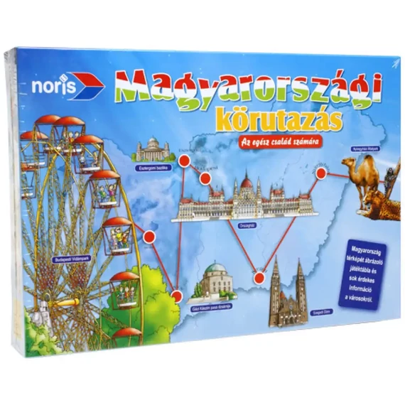 Magyarországi körutazás társasjáték