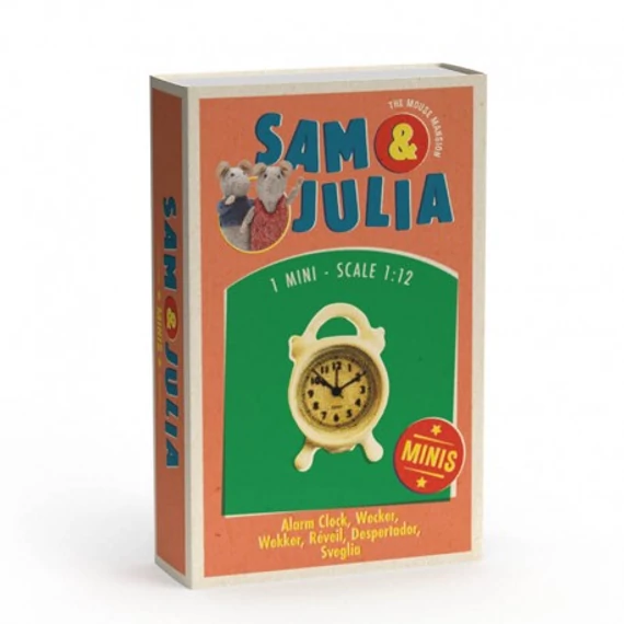 Sam és Júlia miniatűr ébresztőóra