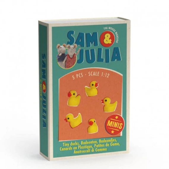 Sam és Júlia miniatűr Gumikacsa szett