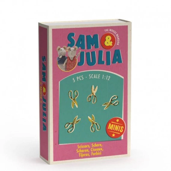Sam és Júlia miniatűr Olló szett
