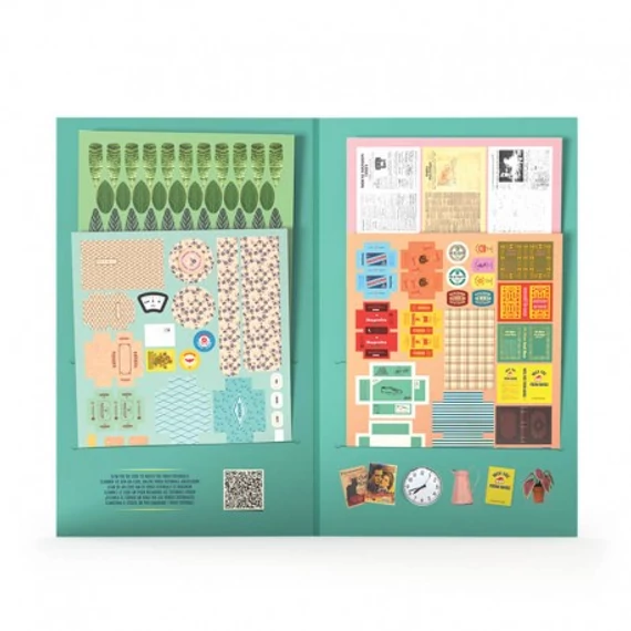 Sam & Julia Die Cuts Matrica szett - Hálószoba – Mouse Mansion