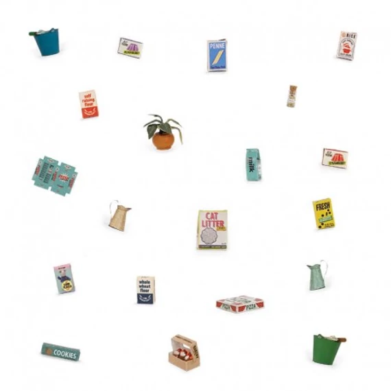 Sam & Julia Die Cuts Matrica szett - konyha – Mouse Mansion
