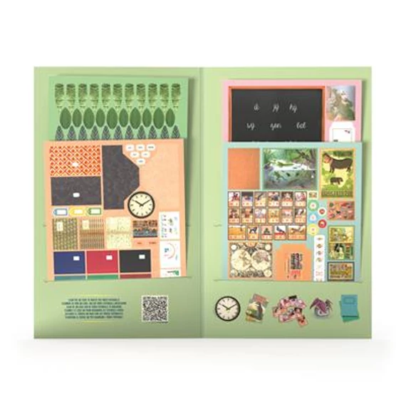 Sam & Julia Die Cuts Matrica szett - Tanterem – Mouse Mansion