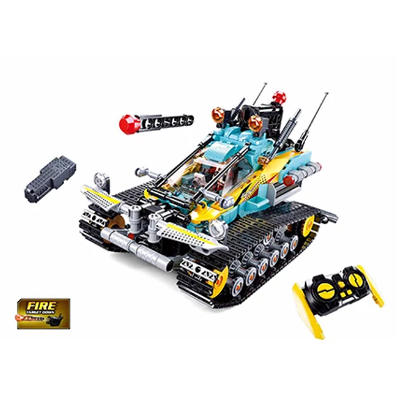 Sluban Power Bricks - Scorpion R/C Lánctalpas Jármű Távirányítóval