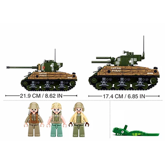 II. Világháború - Amerikai M4A3 tank
