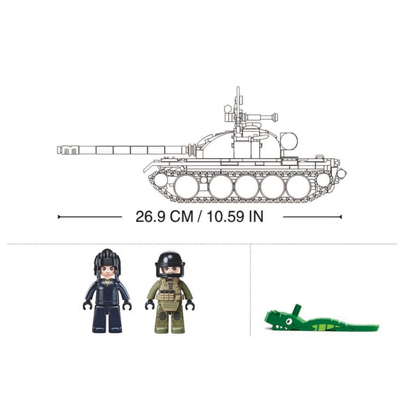 Modellek - T54S közepes tank