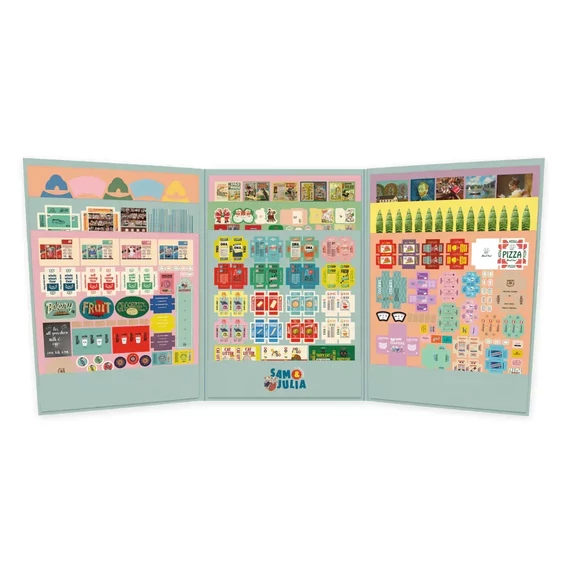 Sam & Julia Die Cuts Matrica szett  – Mouse Mansion