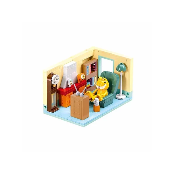 Sluban Garfield a nappaliban