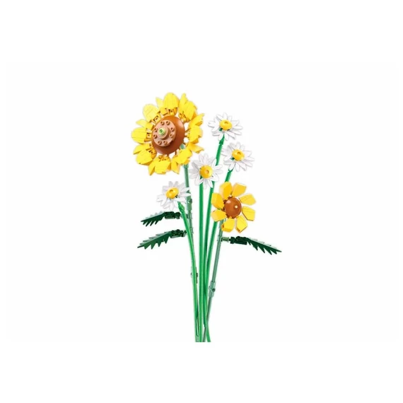 Sluban Flowers - Napraforgók százszorszépekkel építőjáték készlet