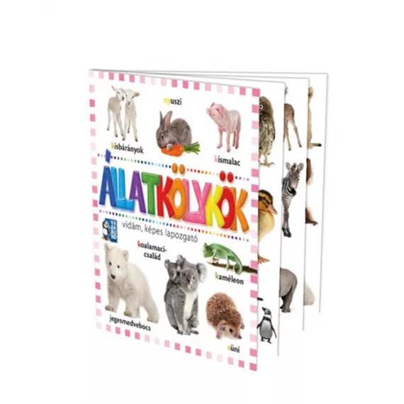 Állatkölyök- vidám képes lapozgató - gyerekkönyv