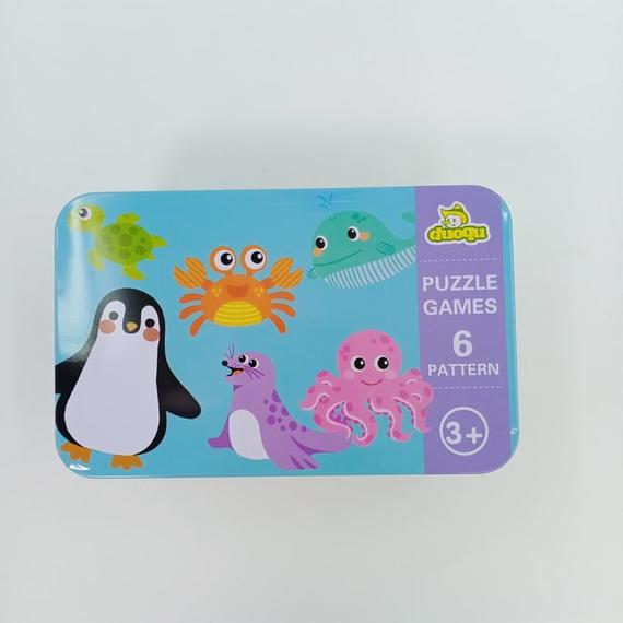 Baba oktató puzzle  - 5 fajta