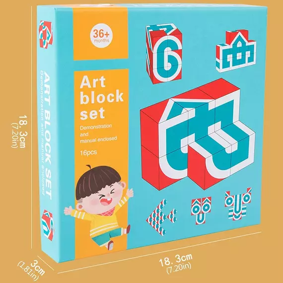Art block szett - A művészi logika játéka