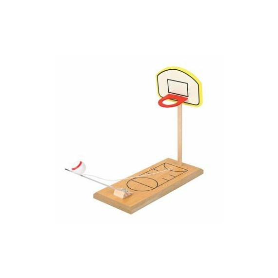 Asztali fa kosárlabda ügyességi játék