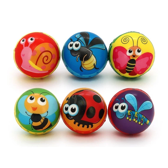Mini gumilabda állatfigurákkal - 7 cm
