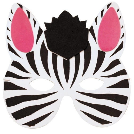 Zebra maszk  (EVA)