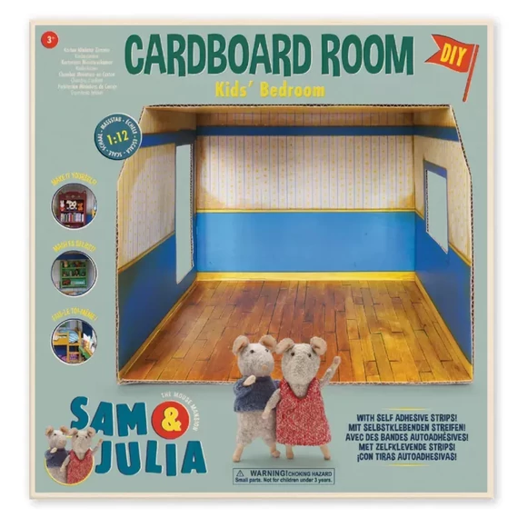 Karton gyerekszoba - Sam&amp; Julia