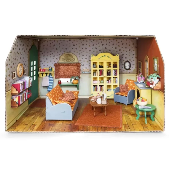 Sam & Julia DIY Karton nappali – Mouse Mansion