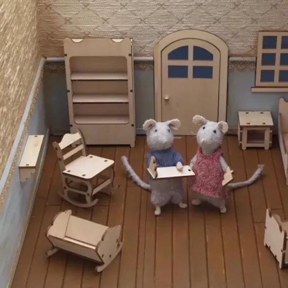 Sam & Julia Bútorkészlet - DIY Gyerekszoba – Mouse Mansion