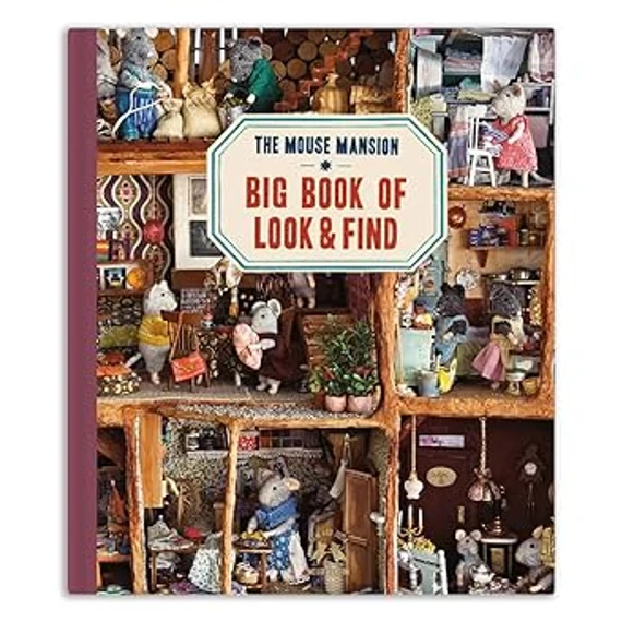 Big Book of Look &amp; Find -  Sam &amp; Julia - keresd a részleteket - angol nyelvű könyv