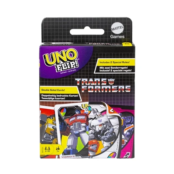 Uno flip kártya - Transformers