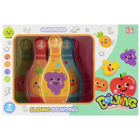 Bowling szett - gyümölcsös