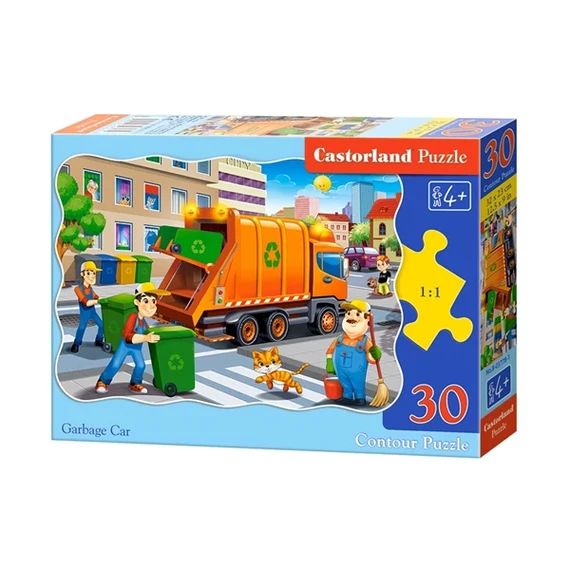 30 db-os puzzle - Kukásautó - Castorland