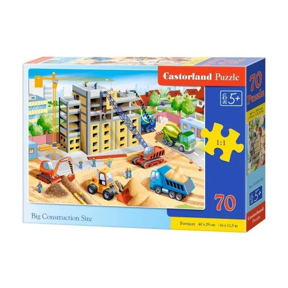 0 db-os puzzle - Nagy építkezés - Castorland