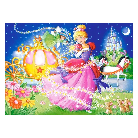 120 db-os puzzle - Hamupipőke - Castorland