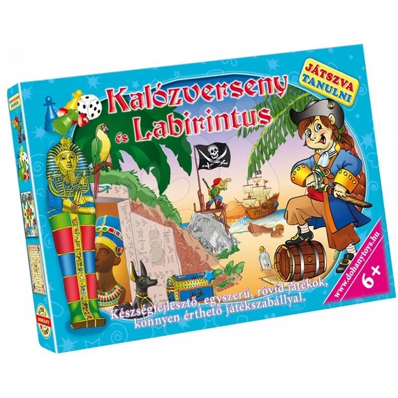Kalózverseny és Kincskereső labirintus