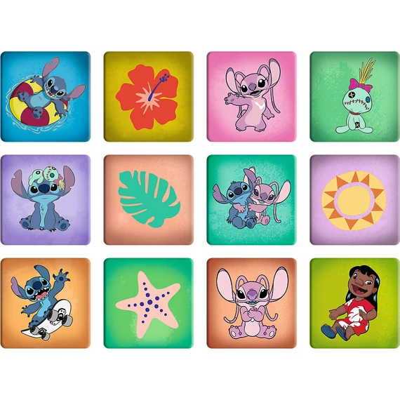 Lilo & Stitch 2 az 1-ben Puzzle + memóriajáték