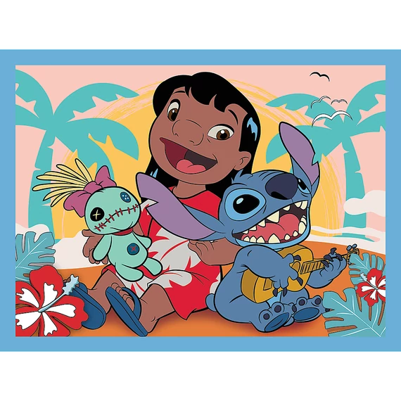 Lilo & Stitch 2 az 1-ben Puzzle + memóriajáték