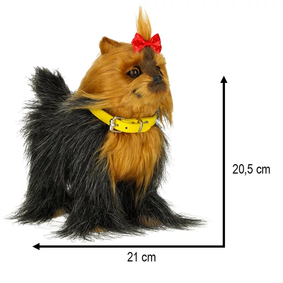 Interaktív yorkie kutya