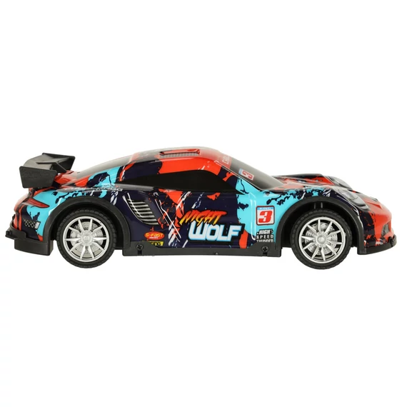 RC távirányítós sportautó (kék-piros)