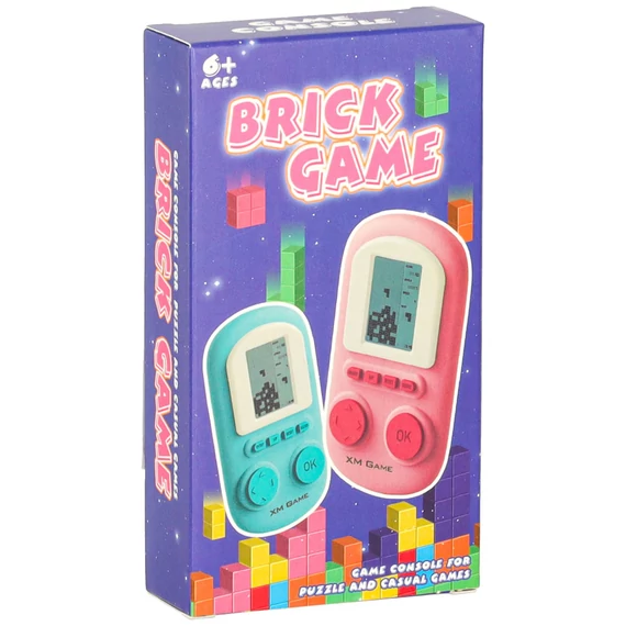 Elektronikus árkádjáték - Tetris - rózsaszín