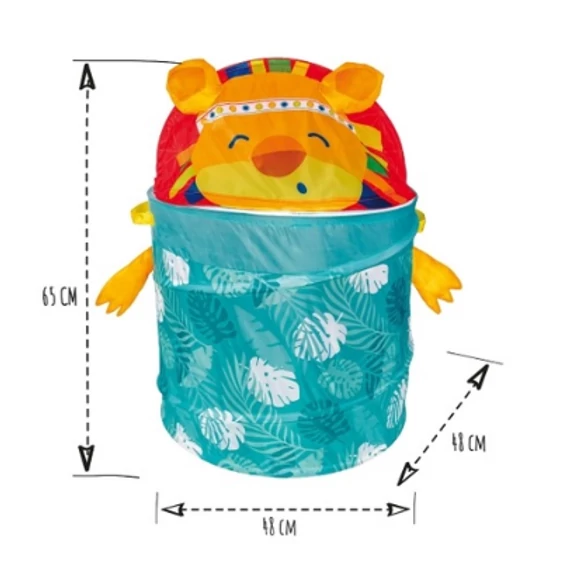 Imaginarium - Pop-up Toy Box Jungle összecsukható játéktároló kosár