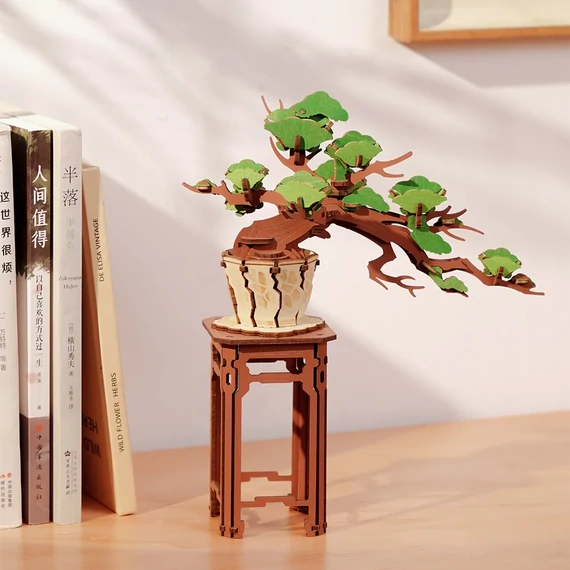 3D puzzle - Örökzöld Bonsai