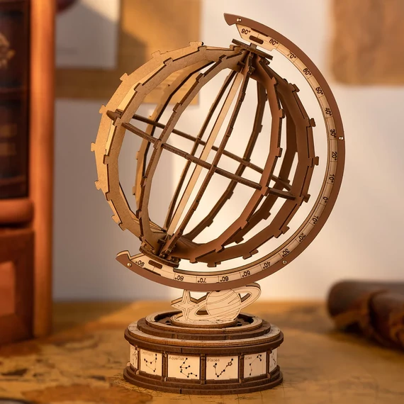 3D fa puzzle - Földgömb