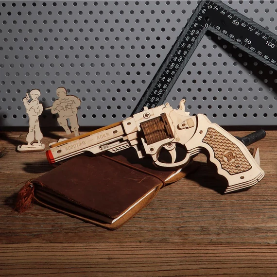 ROKR 3D prémium 3D fa puzzle - Corsac M60 pisztoly