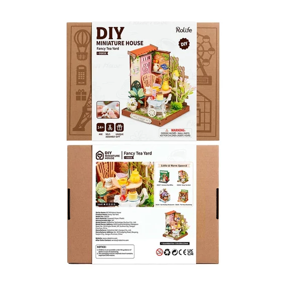 Teakert - DIY miniatűr ház puzzle