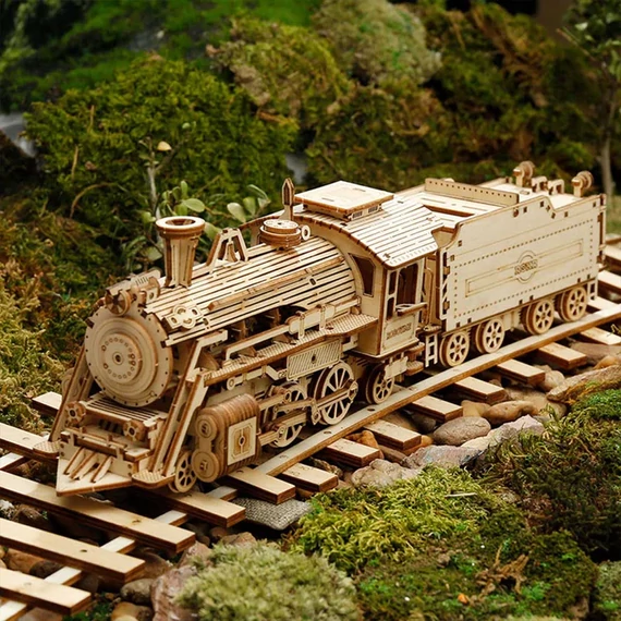 ROKR 3D Puzzle - Gőzmozdony
