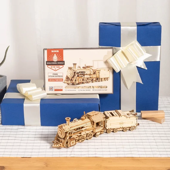 ROKR 3D Puzzle - Gőzmozdony
