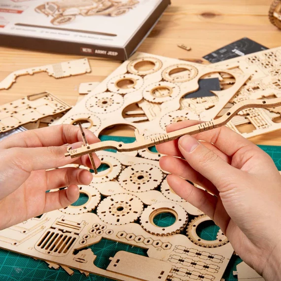 ROKR 3D Puzzle - Gőzmozdony