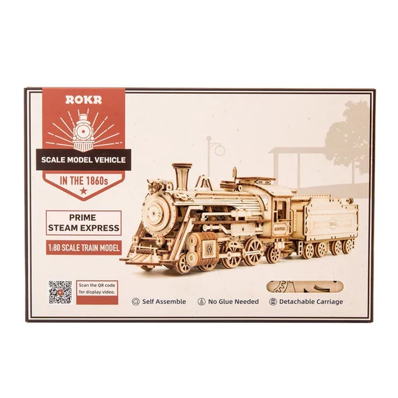 ROKR 3D Puzzle - Gőzmozdony
