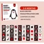 Vizuális észlelést fejlesztő képkártyák babáknak (3 - 6 hónap)- kontrasztos fekete-fehér és színes képek ( Baby Vision Stimulus Cards)