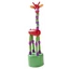 Nyomogatós figura - Zsiráf-Zöld lila